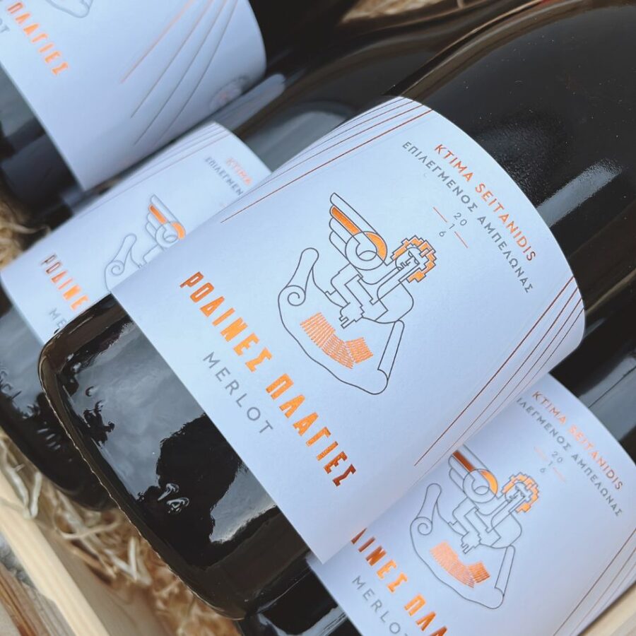 Estate Seitanidis RODINES PLAGIES Merlot Rotwein PGI BIOWEIN – 3 Flaschen á 0,75 L – Bild 3