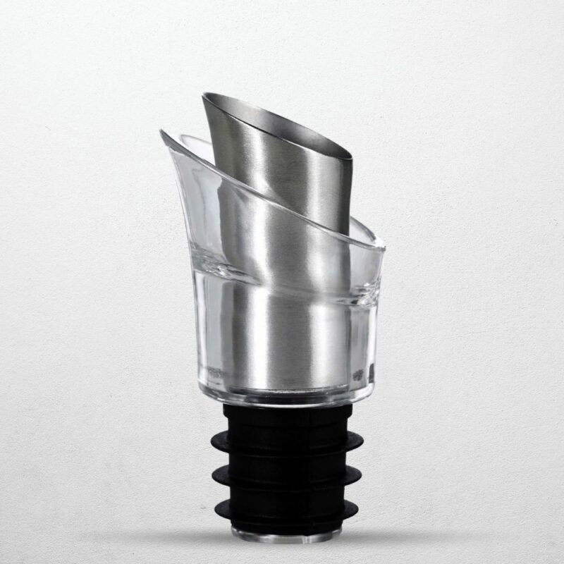 3 Edelstahl Ausgießer Für Öl, Essig, Sirup - Gold, Spart Tropfen & Hält Frisch