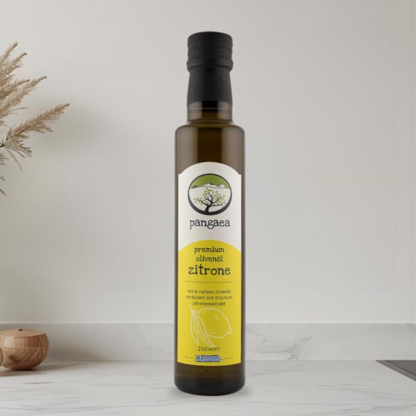 Pangaea Zitronenöl – extra natives Olivenöl mit Zitronennote